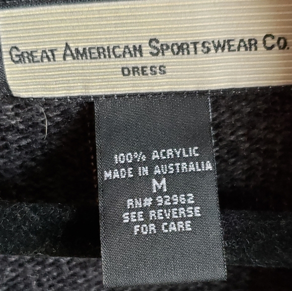 Great American Sportswear Co sz M sweater dress - Picture 3 of 4